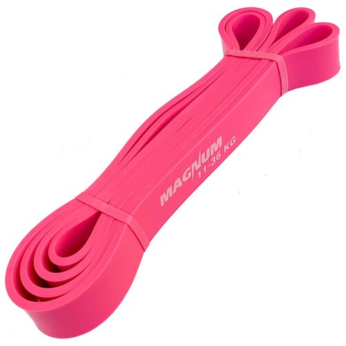 фото Mrb100-28 эспандер-резиновая петля "magnum" -28mm (розовый) smart athletics