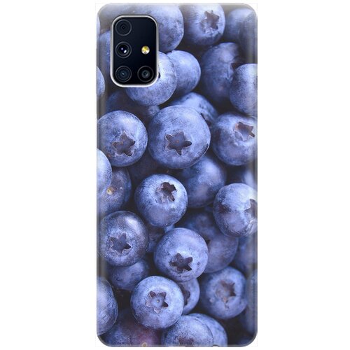 фото Силиконовый чехол на samsung galaxy m31s / самсунг м31 эс с принтом "ягодки" gosso