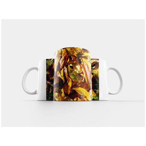 фото Кружка "групповая медитация, медитации, медитация 320 мл. белая" lotsprints