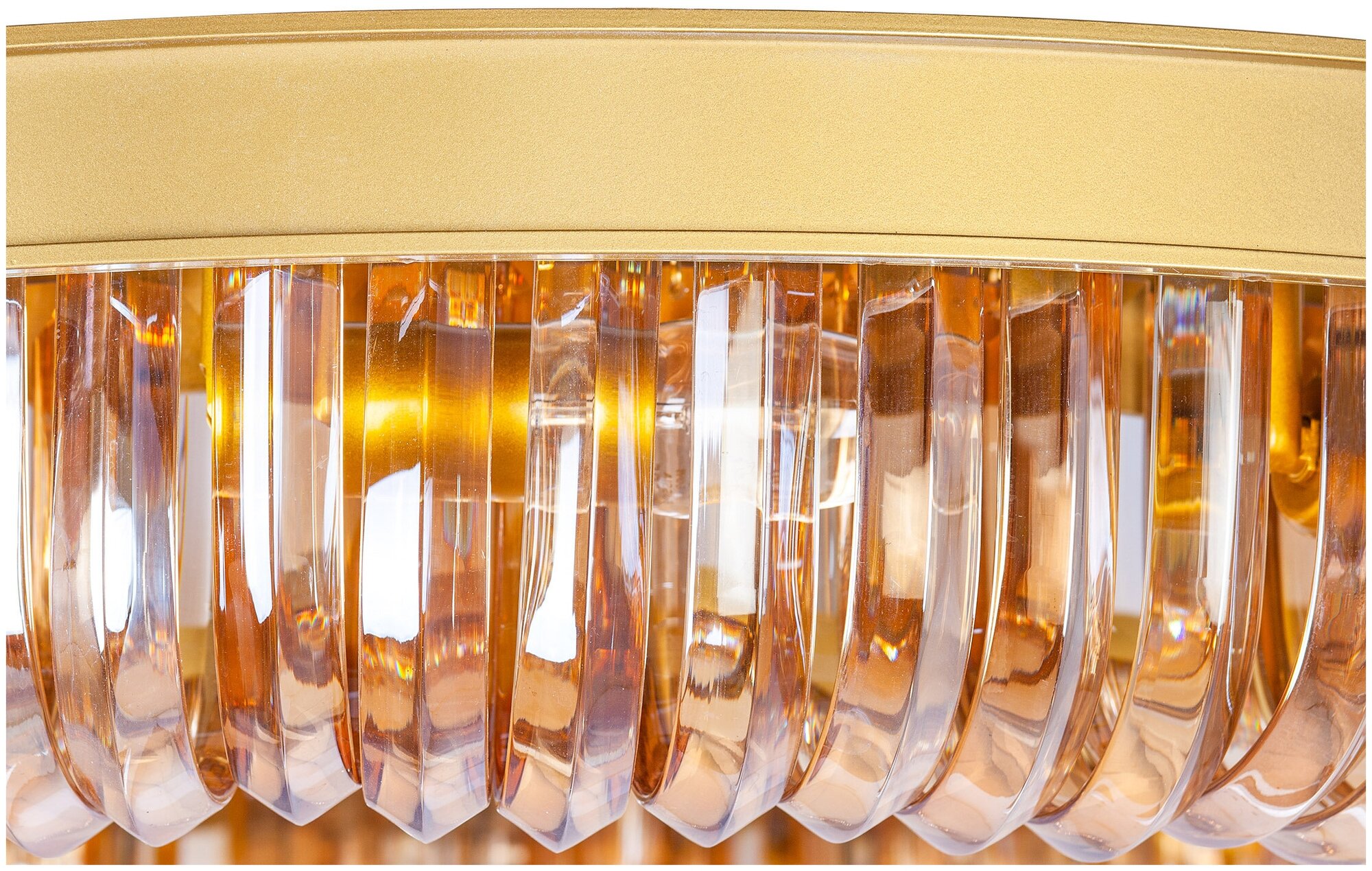 Люстра Mak-interior Terra gold amber D80 — фото 1