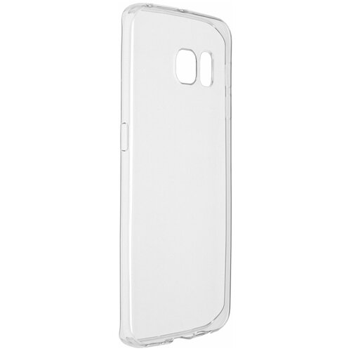 Прозрачная силиконовая накладка для Samsung S6 Edge