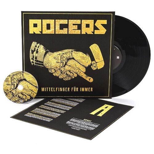 Виниловая пластинка Rogers Виниловая пластинка Rogers / Mittelfinger Fur Immer (LP+CD) rogers rogers augen auf lp cd