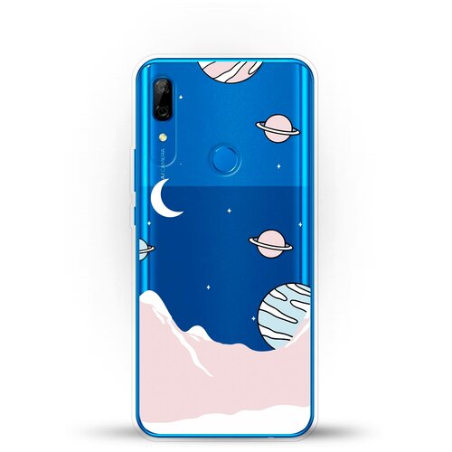 фото Силиконовый чехол горы и планеты на huawei p smart z andy & paul