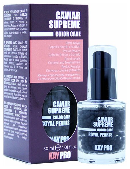 Защитный флюид Caviar Supreme для окрашенных и химически обработанных волос KayPro - фото №1