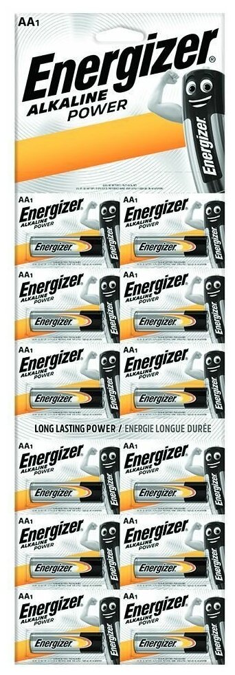 Energizer POWER ALK AA BP12 {12 шт на блистере}