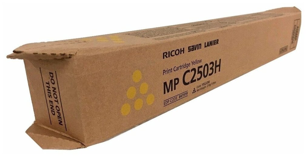 Ricoh MP C2503H (841928) картридж голубой (9500 стр.)