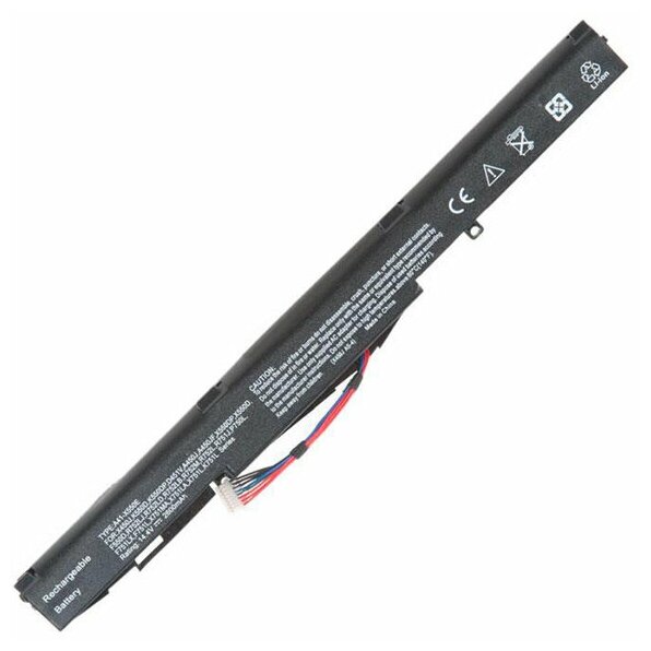 Аккумулятор Vbparts / RocknParts для ASUS X450J/X450JF/ X751/X751M/X751L/X550DP 14.4-15V 2600mAh 636063 / 056703