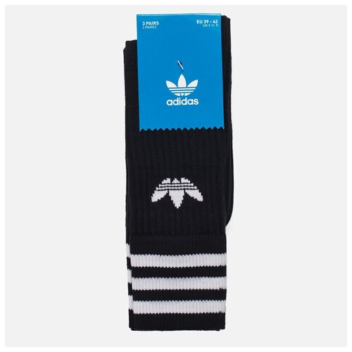 Носки Adidas Solid Crew Sock Black/White 3538 Унисекс