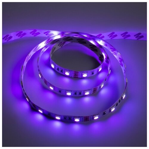 Светодиодная лента Ecola PRO, 12В, SMD5050, 1 м, IP20, 14.4Вт/м, 60 LED/м, RGB