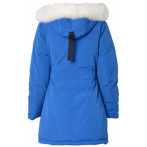 фото Зимняя куртка женская zero frozen 21054 размер 42, синий