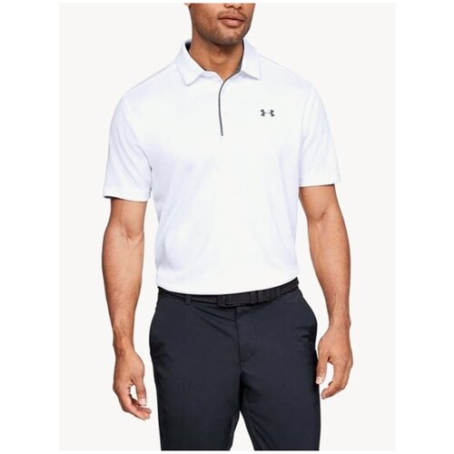 фото Поло under armour размер md, white/graphite-100