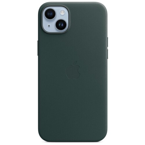 IPhone 14 Leather Case with MagSafe - Forest Green