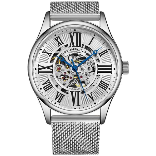 Наручные часы STUHRLING Legacy, серебряный наручные часы boss legacy серебряный