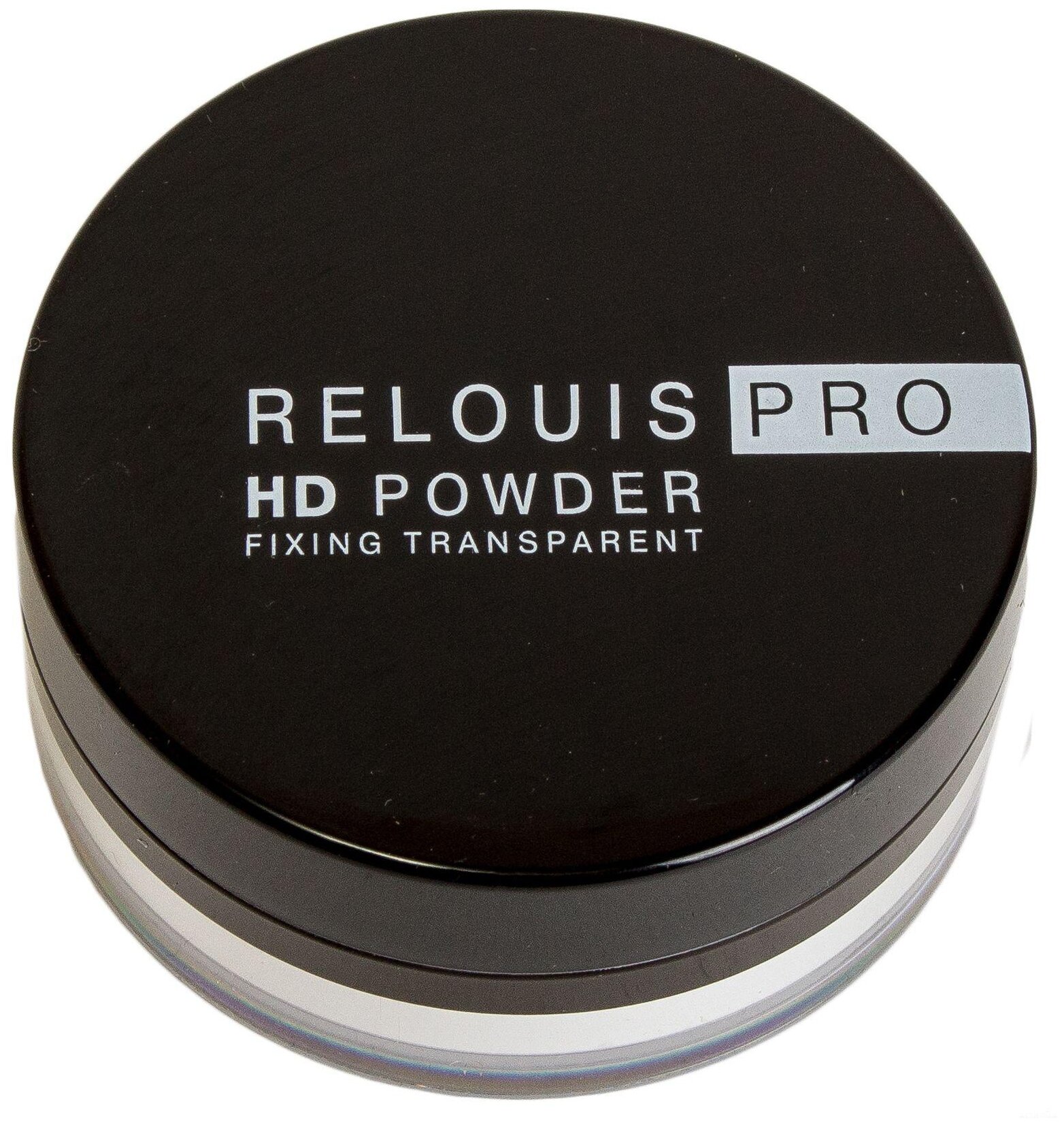 Пудра рассыпчатая для лица RELOUIS RELOUIS PRO HD POWDER фиксирующая прозрачная