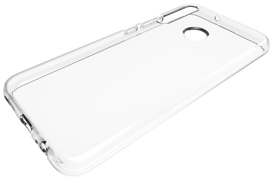 Чехол панель-накладка Чехол. ру для Huawei P40 Lite E ультра-тонкая полимерная из мягкого качественного силикона прозрачная
