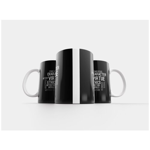 фото Кружка "этика, wordcloud, персонаж" 320 мл lotsprints