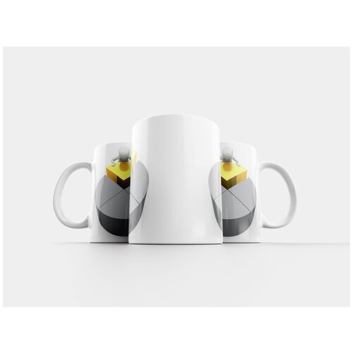 фото Кружка "графический, график, результат" 320 мл lotsprints