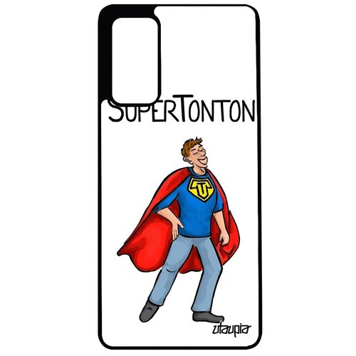 фото Чехол на мобильный galaxy s20fe, "супердядя" веселый рисунок utaupia