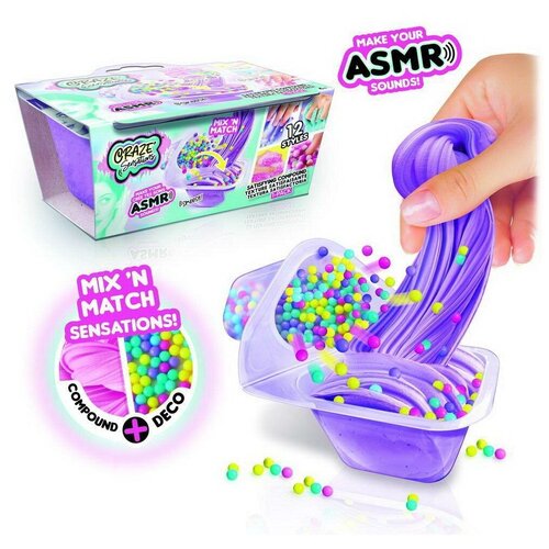 Cлайм Canal Toys Mix & Match CRAZE SENSATIONS Невероятные ASMR (асмр) эффекты, 4 вида SSB003/1