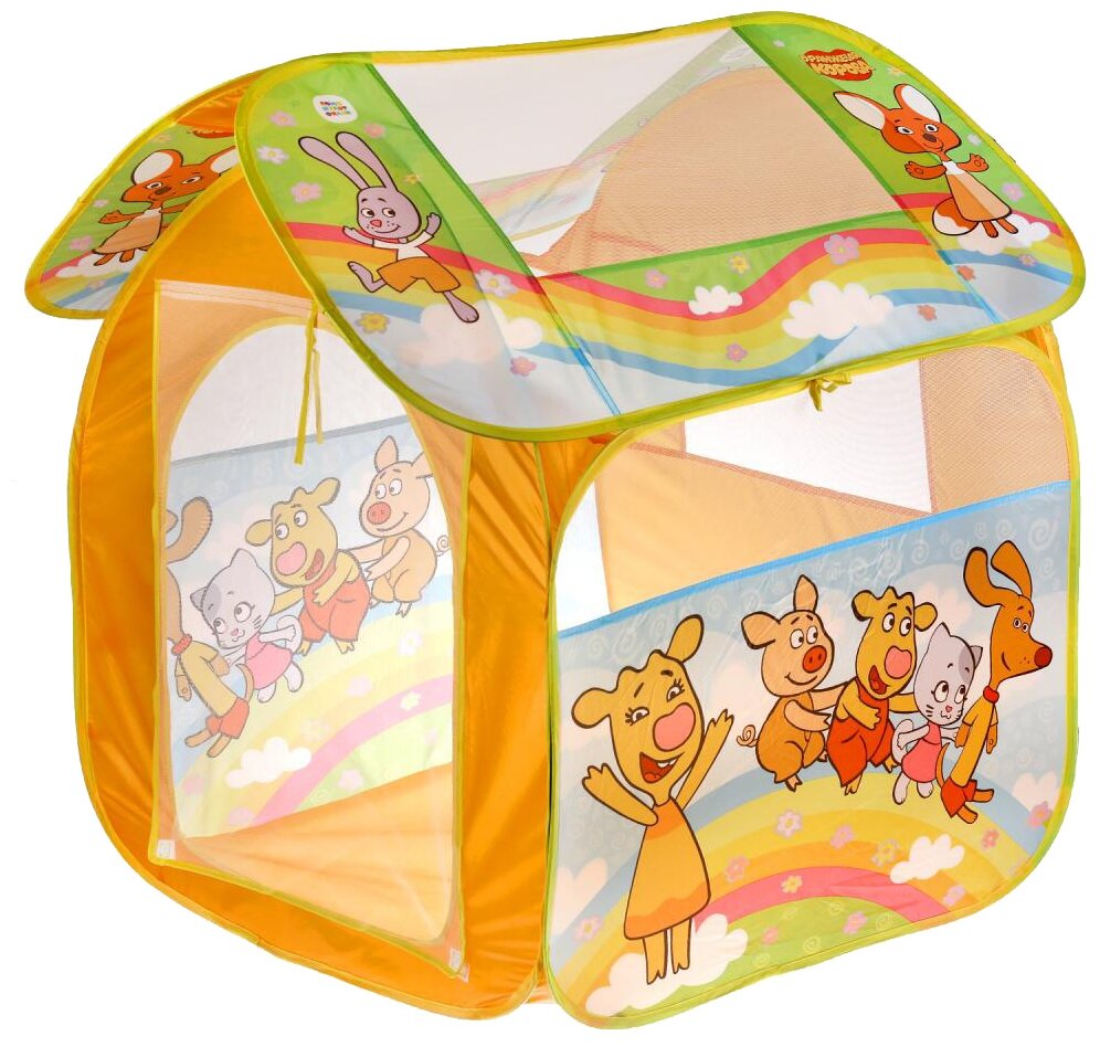 Палатка Играем вместе Оранжевая корова GFA-OC-R