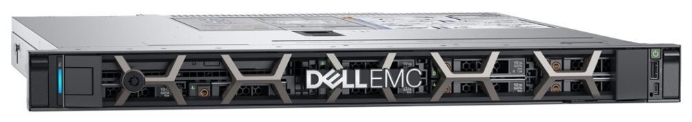 DELL Сервер Dell PowerEdge R240 1xE-2236 1x16Gb x4 1x4Tb 7.2K 3.5