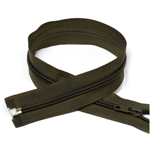 Молния MaxZipper пластиковая, Спираль, №5-N, 75 см, цвет F328, 316, хаки (F. ПЛ5N.75.328) молния maxzipper пластиковая спираль 5 n 75 см цвет f229 ярко салатовый f пл5n 75 229