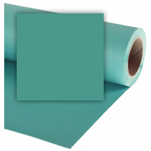 Фон Colorama Sea Blue, бумажный, 2.7 x 11 м, голубой