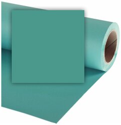 Фон Colorama Sea Blue, бумажный, 2.7 x 11 м, голубой