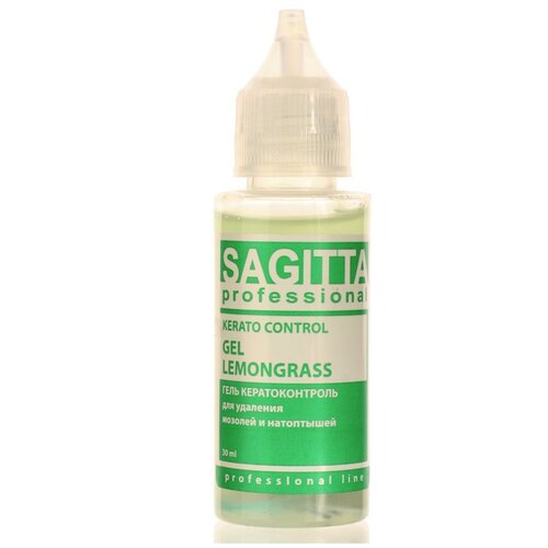 Гель для удаления мозолей и натоптышей, Sagitta, Gel Lemongrass Kerato Control 30 мл. sagitta гель кератолитик интенсивного воздействия щелочной kerato control intensive 100 мл