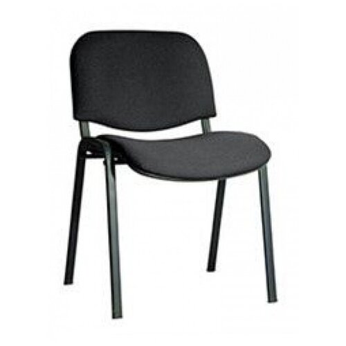 Стул Olss Изо черный обивка - кож. зам. рама окрашенная черной порошковой краской