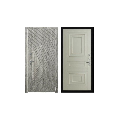 Дверь Nova грей софт Florence 3D 62001 серена светло-серый экошпон