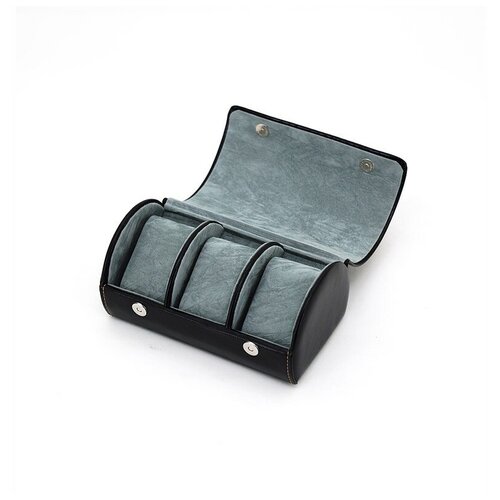 Шкатулка для мужских аксессуаров Jardin D'Ete, цвет черный, 18,8 х 11,3 х 8,6 см