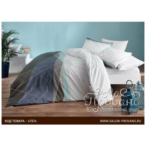 фото Комплект подросткового постельного белья tac power хлопковый ранфорс серый 1,5 спальный tac (турция)