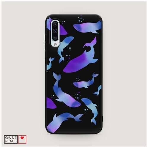 фото Чехол силиконовый матовый samsung galaxy a50 подводные жители case place