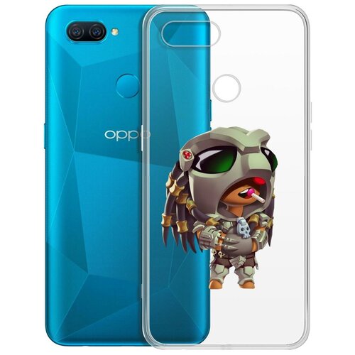 Чехол-накладка Clear Case Brawl Stars-Леон Хищник для OPPO A12/A11k/A7/A5s чехол накладка clear case brawl stars леон для oppo find x2