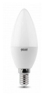 GAUSS Светодиодные лампы 33128 Светодиодная лампа LED Elementary Свеча 8W E14 540lm 4100K 1 10 100 0