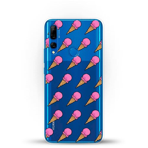 фото Силиконовый чехол мороженое на huawei y9 prime (2019) andy & paul