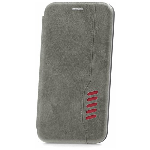 фото Чехол книжка для samsung galaxy a20 2019 / a30 2019 kruche open book-1 gray / чехол книжка на телефон / противоударный чехол / чехол с подставкой / защитный чехол / чехол с защитой экрана / чехол трансформер / чехол с магнитом / защита 360 / чехол с отделением для карт и визиток / фирменный чехол / чехол на телефон / эко кожанный чехол на телефон / магнитный чехол / чехол для телефона / магнитная книжка / чехол на самсунг / чехол для самсунга / чехол гелакси / галакси кruче,кruче
