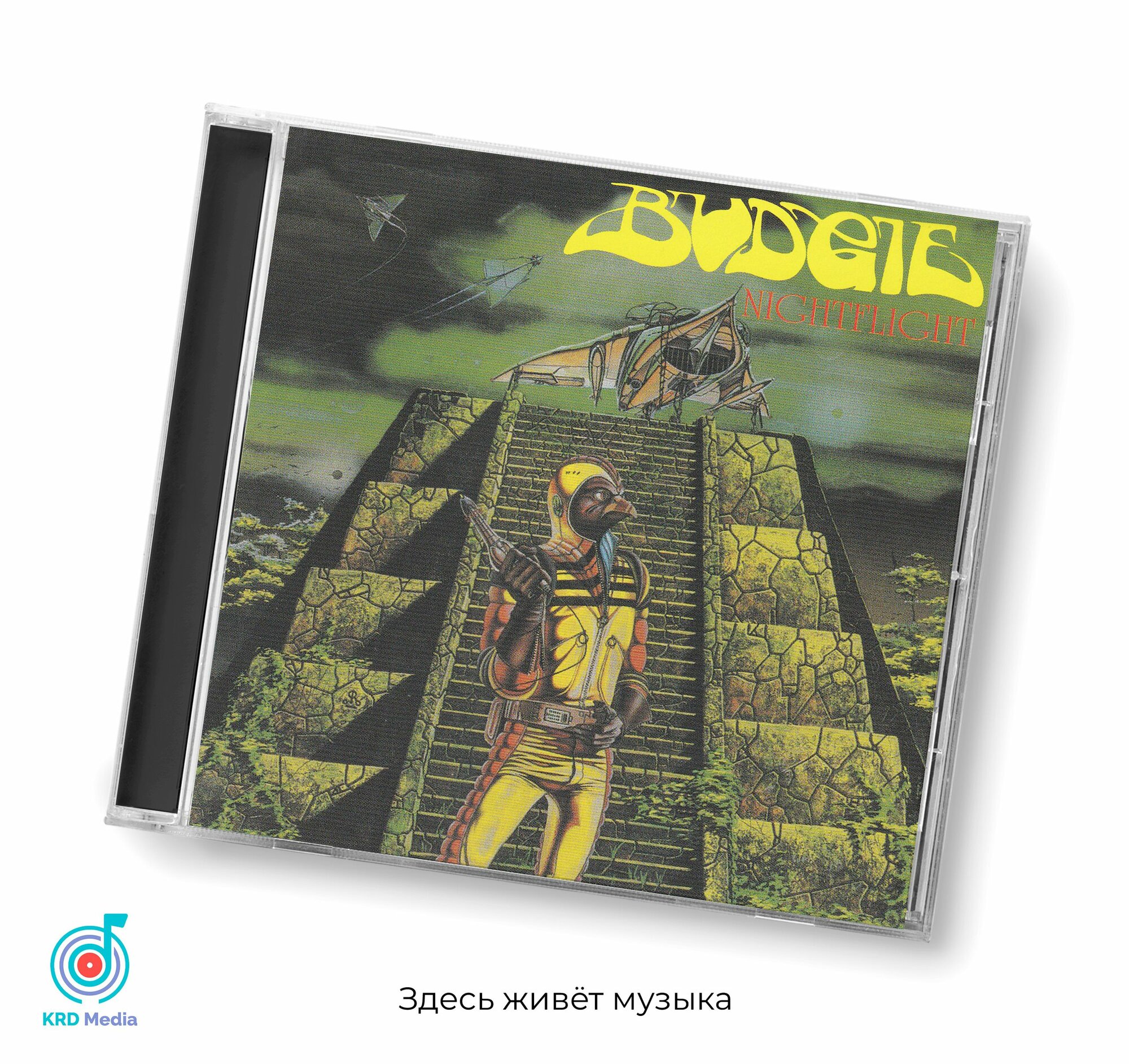 Budgie - Nightflight, 1993, 12-page, CD-Аудио
