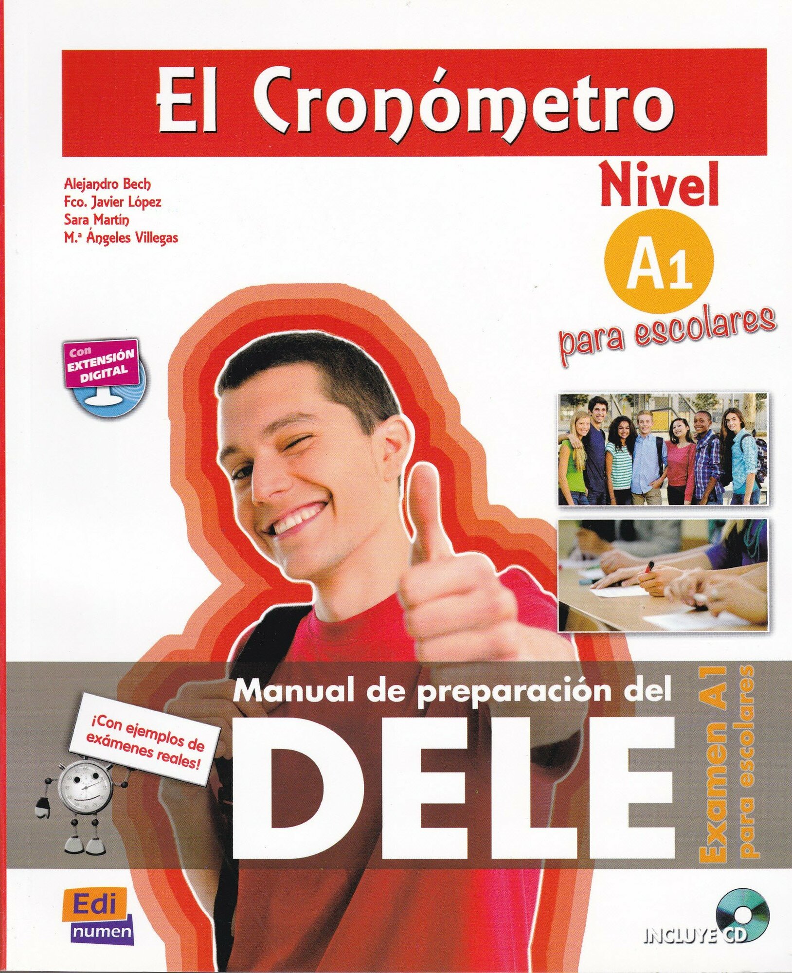 Книга El Cronometro. A1 Escolares + CD - фото №1