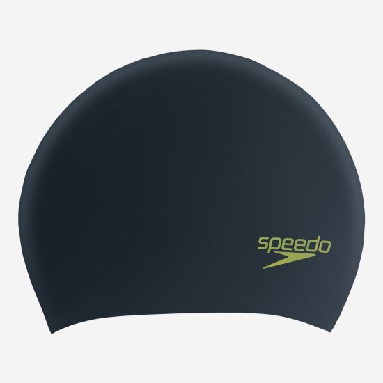 Шапочка для плавания детская Speedo Kids' swim cap, black/green, 8-12809F952S0Y-F952