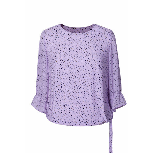Блуза Mila Bezgerts, размер 52, фиолетовый