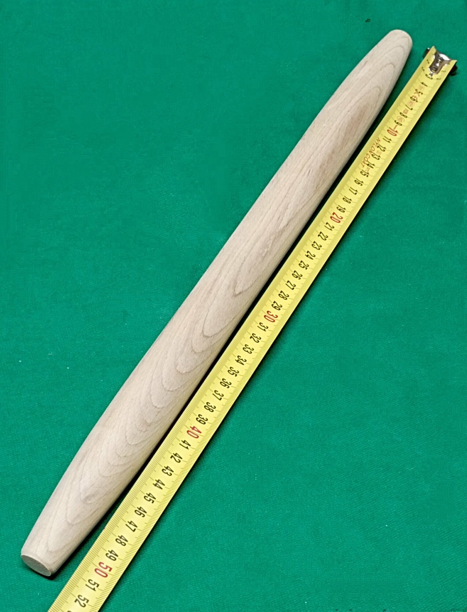 Скалка деревянная 50см/ Скалка из массива бука