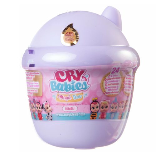 Фиолетовый 98442 Пупс-сюрприз IMC Toys Cry Babies Magic Tears Series 1 1899₽