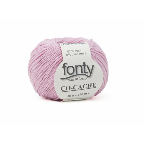 Пряжа Fonty CO-CACHE 50 г/180 м, цвет 05 , 92% хлопок, 8% кашемир