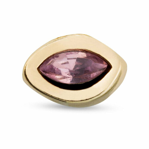 Моносерьга UNOde50 розовый 4188₽