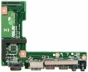 Плата USB для ноутбука Asus A52, K52, X52, PRO5I/ K52JR_IO_Board Rev:2.3