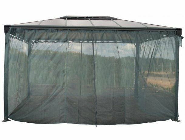 Комплект занавесок для Palram MARTINIQUE-4300 NET RECTANGLE GAZEBO 4X 4010X2140 704371