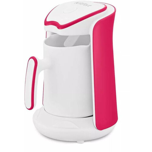 Кофеварка KITFORT КТ-7133-1 600 Вт белый розовый 570000₽