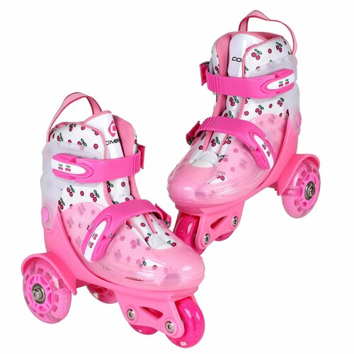 Роликовые коньки COMIRON S 30-33 розовые 4800₽